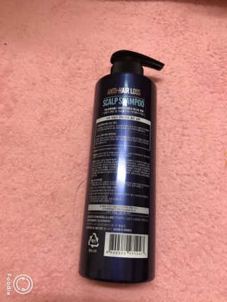 다슈코리아 다슈 데일리 한방 두피 골드 샴푸 500ml — 5점을 준 리뷰어가 2019년 2월 올린 사용 사진