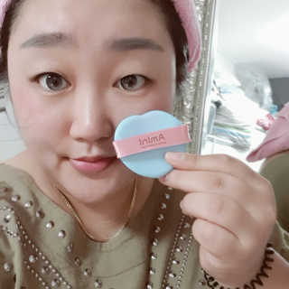 아미니 아쿠아 프로텍터 선쿠션 — 5점을 준 리뷰어가 2019년 6월 올린 사용 사진