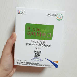 케이푸드 똥기사의 Kfood 화이버슬림 — 5점을 준 리뷰어가 2019년 9월 올린 사용 사진