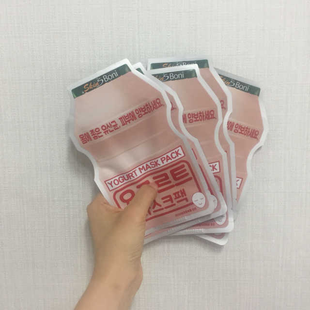 스킨스보니 요거트 마스크팩 리뷰 사진
