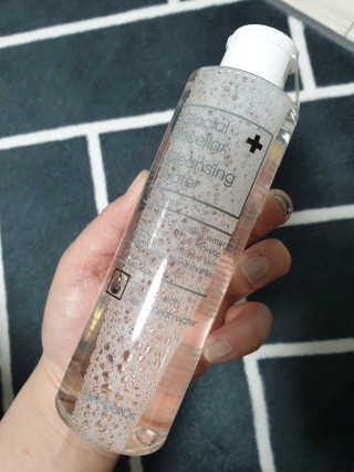 [더메디닥터] 글리셜 미셀라 클렌징 워터 — 5점을 준 리뷰어가 2019년 4월 올린 사용 사진