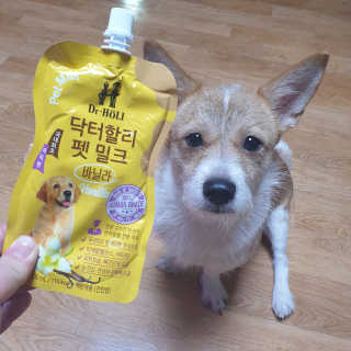 닥터할리펫밀크 8종 — 5점을 준 리뷰어가 2019년 12월 올린 사용 사진