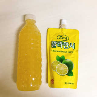 장수농가 리얼깔라만시 — 4.67점을 준 리뷰어가 2018년 4월 올린 사용 사진