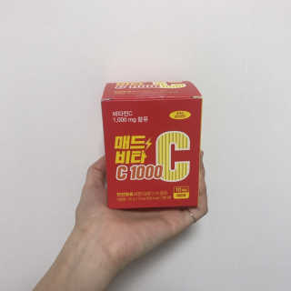 매드비타C 1000 — 5점을 준 리뷰어가 2019년 4월 올린 사용 사진