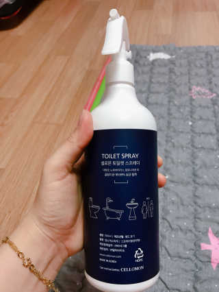 셀로몬 토일렛 스프레이 500ml — 4점을 준 리뷰어가 2018년 5월 올린 사용 사진