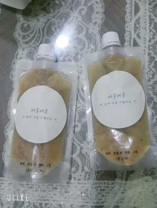 [어글어글] 반려견 친환경 간식 9종 세트 — 5점을 준 리뷰어가 2019년 9월 올린 사용 사진