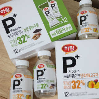 하림 P+ 닭가슴살 프로틴 쉐이크 — 5점을 준 리뷰어가 2019년 6월 올린 사용 사진