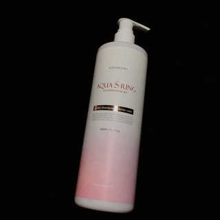 아쿠아큐링 아쿠아S링 퓨어리프레싱 헤어케어 500ml — 3.5점을 준 리뷰어가 2018년 7월 올린 사용 사진
