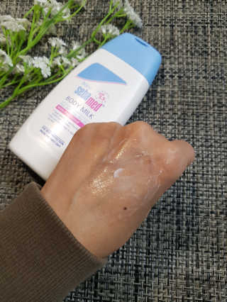 세바메드 베이비 바디밀크 200ml — 5점을 준 리뷰어가 2020년 1월 올린 사용 사진