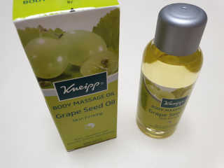 [크나이프] 그레이프씨드 슬리밍 마사지오일 100ml — 4점을 준 리뷰어가 2019년 9월 올린 사용 사진