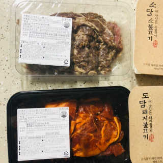 미티스트 더 맛있는 소담 소불고기 + 도담 돼지 불고기 — 5점을 준 리뷰어가 2019년 3월 올린 사용 사진