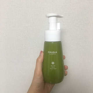 [후르디아] 아보카도 약산성 비건 여성 청결제 — 5점을 준 리뷰어가 2019년 6월 올린 사용 사진