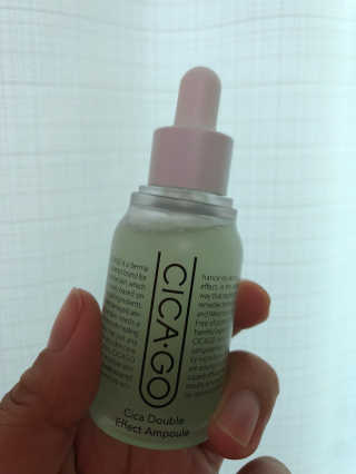 시카고 시카 더블 이펙트 앰플 30ml 기획세트 — 4.5점을 준 리뷰어가 2018년 8월 올린 사용 사진