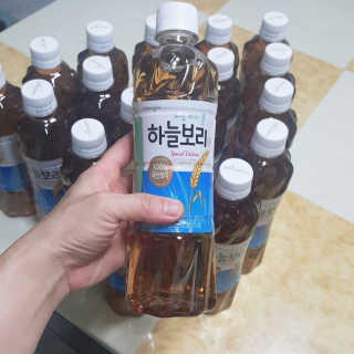 웅진식품 19년 하늘보리 열두보리 스페셜 에디션 — 5점을 준 리뷰어가 2019년 7월 올린 사용 사진
