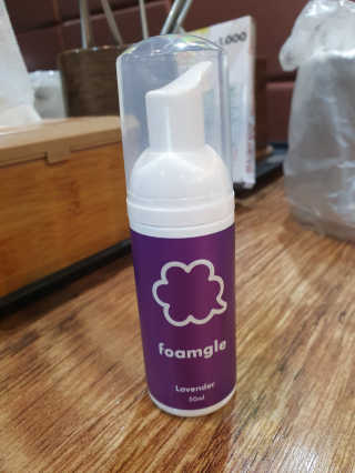폼글 I foamgle [폼글] 거품가글 50ml 3종 - 민트, 라벤더, 라즈베리 — 4점을 준 리뷰어가 2019년 11월 올린 사용 사진
