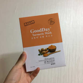 GoodDay Skincare GoodDay 강황 마스크 — 2점을 준 리뷰어가 2019년 5월 올린 사용 사진
