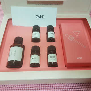 76N1 내 피부데이터로 만든, 나만의 페이스오일 — 5점을 준 리뷰어가 2018년 4월 올린 사용 사진