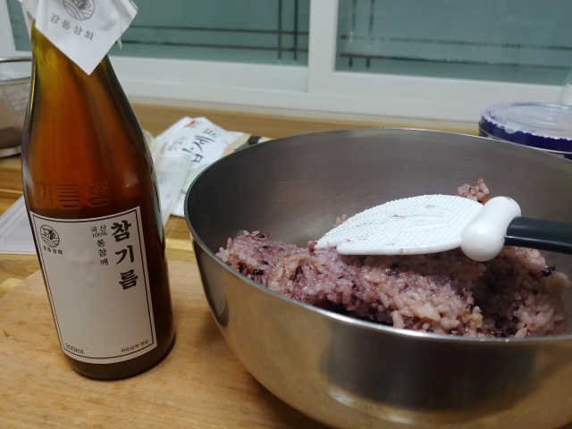 [강동상회] 국산  참기름 300ml 리뷰 사진