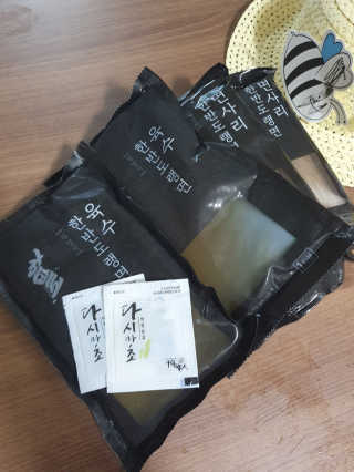 한반도키친 집에서 먹는 정통 평양냉면, 한반도랭면 — 1점을 준 리뷰어가 2019년 7월 올린 사용 사진