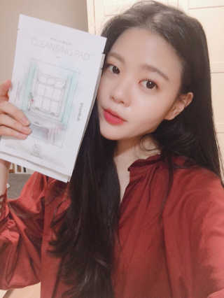 뷰디아니 바디 클렌징 패드 — 5점을 준 리뷰어가 2018년 9월 올린 사용 사진
