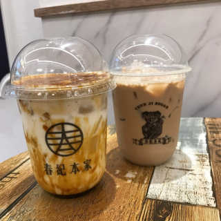[춘지본가 강남점] 버블밀크티1 + 버블없는 음료1 — 5점을 준 리뷰어가 2019년 10월 올린 사용 사진