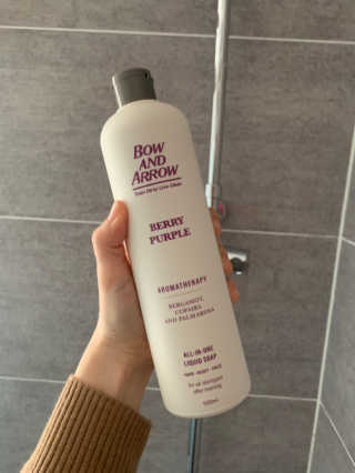 보우앤애로우 아로마 올인원 리퀴드 솝 - 베리 퍼플 500ml — 5점을 준 리뷰어가 2020년 1월 올린 사용 사진