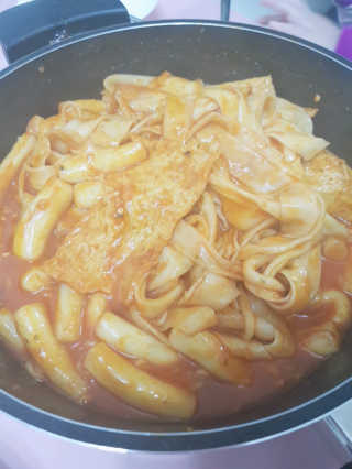 화곡미담 옛날 떡볶이 — 3점을 준 리뷰어가 2020년 3월 올린 사용 사진