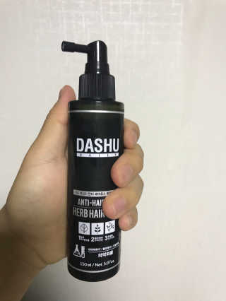 다슈코리아 다슈 안티 헤어로스 허브 헤어토닉 — 5점을 준 리뷰어가 2017년 5월 올린 사용 사진