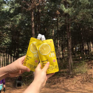 푸드마스터그룹 레모나 비타민C 곤약젤리 2종 — 5점을 준 리뷰어가 2019년 4월 올린 사용 사진