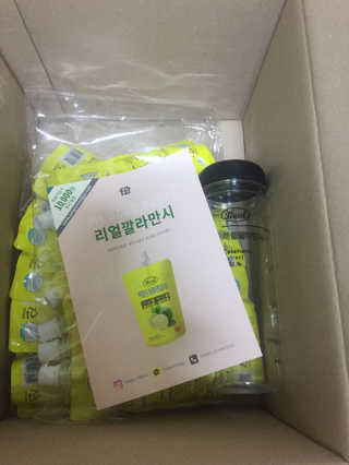 장수농가 리얼깔라만시 — 4.5점을 준 리뷰어가 2018년 6월 올린 사용 사진