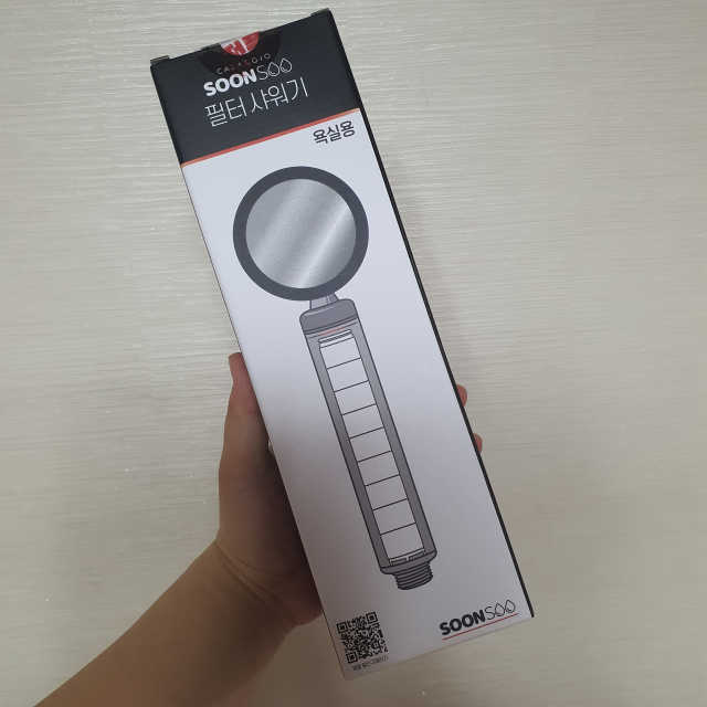 까사앤지오 순수 샤워기필터 1 SET 리뷰 사진