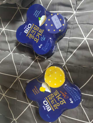 [매일 바이오] 생크림요거트 플레인 12개 + 유자 12개 — 5점을 준 리뷰어가 2019년 6월 올린 사용 사진