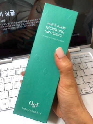 오지아이 워터 밤 모이스처 스킨 에센스 180ml — 4점을 준 리뷰어가 2020년 1월 올린 사용 사진