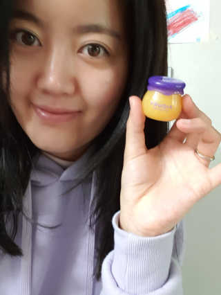 [후르디아] 블루베리 과즙 듬뿍 꿀과즙립밤 3개 세트 — 5점을 준 리뷰어가 2019년 11월 올린 사용 사진