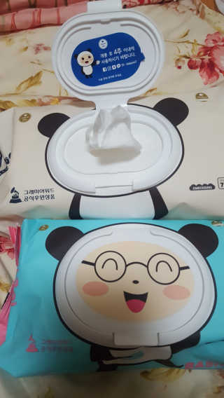 달곰이 물티슈 — 5점을 준 리뷰어가 2018년 12월 올린 사용 사진