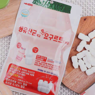 마띠유 생유산균 먹고 또 요구르트도 먹고 30알X2 + 10알X1 — 5점을 준 리뷰어가 2018년 7월 올린 사용 사진