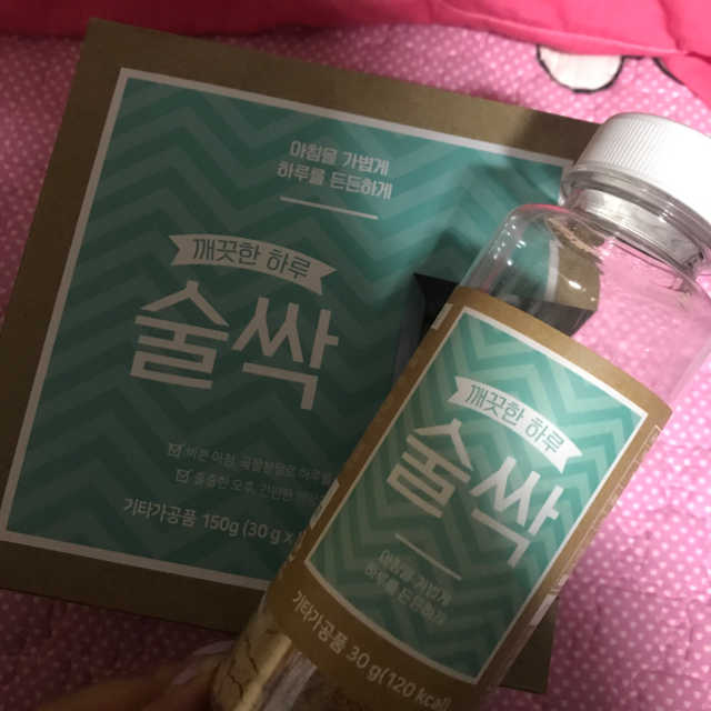 깨끗한 하루 술싹 리뷰 사진