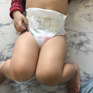 부드러운 헬로키티 기저귀 테이프형 — 5점을 준 리뷰어가 2020년 3월 올린 사용 사진