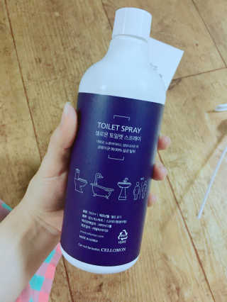 셀로몬 토일렛 스프레이 500ml — 4.5점을 준 리뷰어가 2018년 5월 올린 사용 사진