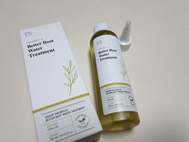 달리프 클로렐라 베러 루트 워터트리트먼트 200ml 리뷰 사진
