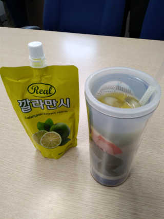 장수농가 리얼깔라만시 — 5점을 준 리뷰어가 2018년 4월 올린 사용 사진