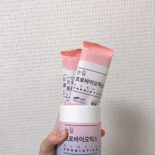 눈길 프로바이오틱스 눈길 콜라겐 프로바이오틱스 — 4.5점을 준 리뷰어가 2019년 11월 올린 사용 사진
