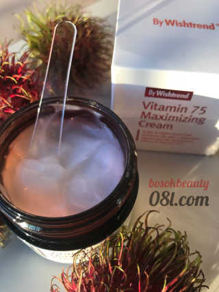 바이 위시트랜드 VITAMIN 75 CREAM — 5점을 준 리뷰어가 2018년 8월 올린 사용 사진
