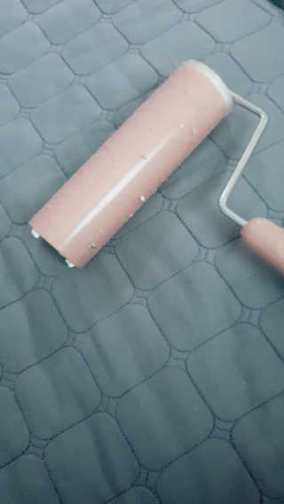 물로 씻어 쓰는 반영구 롤크리너 핸디 모노톤 에디션 — 5점을 준 리뷰어가 2019년 8월 올린 사용 사진