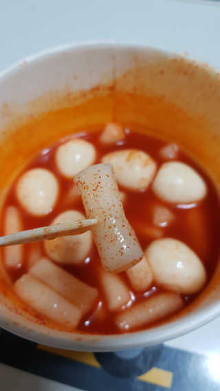 청담동말자싸롱 말자네떡볶이4EA말자네빠삭빠삭감튀5EA — 5점을 준 리뷰어가 2019년 1월 올린 사용 사진