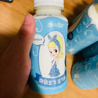 마이요기 요거트 — 3.5점을 준 리뷰어가 2019년 8월 올린 사용 사진