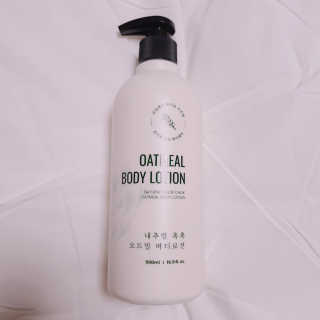 (주)에네스티 내추럴 촉촉  오트밀 바디로션 500ml — 5점을 준 리뷰어가 2020년 3월 올린 사용 사진
