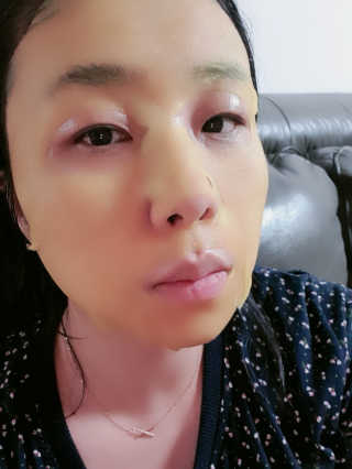 GoodDay Skincare GoodDay 강황 마스크 — 5점을 준 리뷰어가 2020년 1월 올린 사용 사진