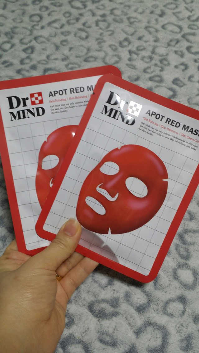 레드팟마스크 리뷰 사진