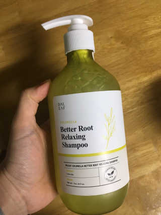 달리프 클로렐라 베러 루트 릴렉싱 샴푸 500ml — 4.17점을 준 리뷰어가 2020년 1월 올린 사용 사진